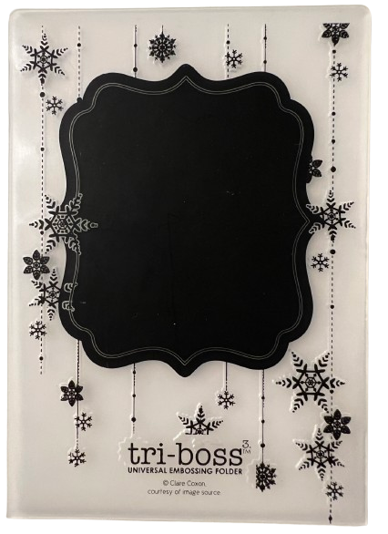embossing folder scrap