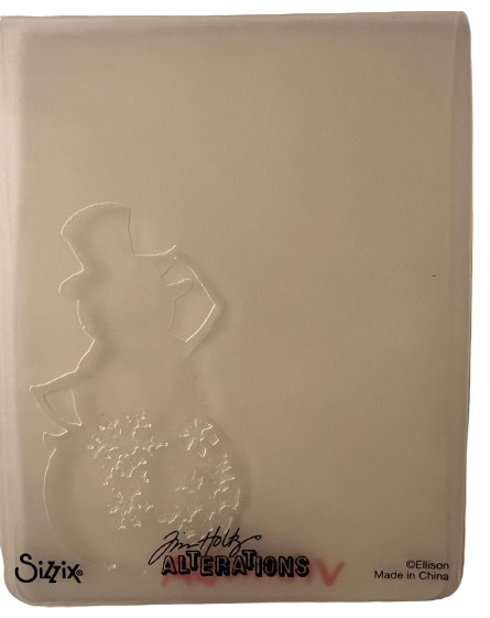 embossing folder scrap